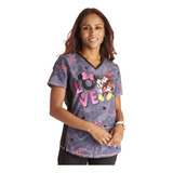 Top Clínico Estampado Mujer, Tooniforms Disney Tf783 Mkve