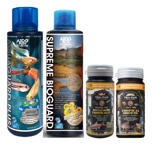 Aquaguard, Supreme, Plant Premium, Alimento Para Acuario 