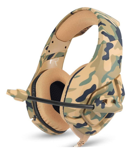 Auriculares Onikuma Gamer Camuflado Ps4 Pc Microfono K1-b