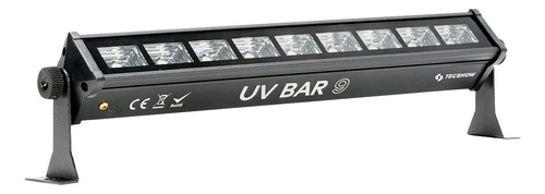 Barra Tecshow Uv Bar 9 Ultravioleta 9 Leds Uv De 1w Cuo