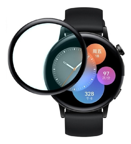 Vidrio Protector Cerámico Para Reloj Huawei Watch Gt3 42mm