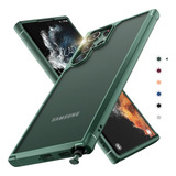 Funda Tocol Translucent Matte Para Galaxy S23 Ultra Verde