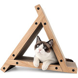 Fukumaru 3 Sided Vertical Cat Scratching Post, Triangle Cat