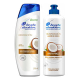 Head & Shoulders Hidratación Aceite De Coco Shampoo + Crema 