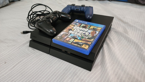 Playstation 4 512gb - 2 Controles + Gta 5