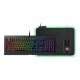 Combo Gamer Teclado Mouse Y Pad Razer 3en1 Kit Razer Holiday