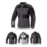 Jm Campera Moto Seventy Sd-jc30 Turismo Verano Cordura Gris