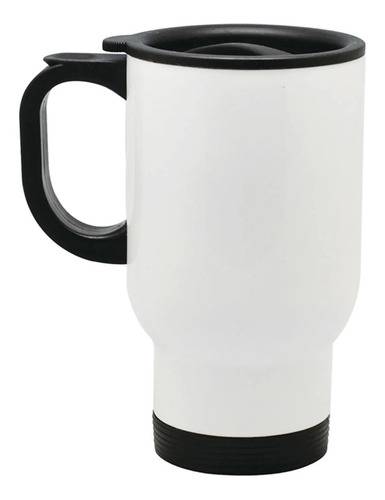  Pack 3 Mugs Termicos Blancos Sublimacion Con Caja