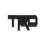 Emblema Trd Negro Para Toyota 4r Fj Tacoma Tundra  Metal Toyota Tacoma