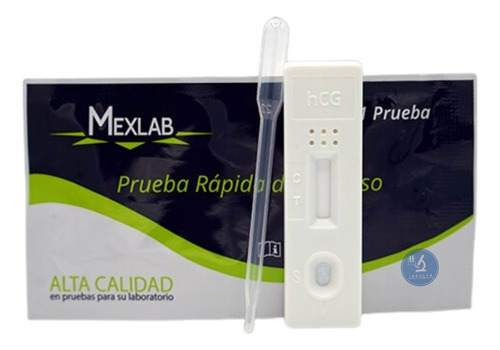  Prueba De Embarazo Hcg Bio-preg Mexlab C/25 ( 3 Cajas )  