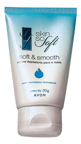 Skin So Soft Creme Depilatorio Para O Rosto Avon