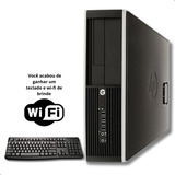 Cpu Desktop Hp Compaq 6200 Pro Sff Core I5 8gb Ssd 120gb W10