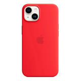 Funda Original iPhone 14 Magsafe Sellada Roja