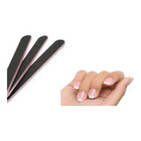 Pack X 12 : Limas Cartón Negro Manicure Y Pedicure