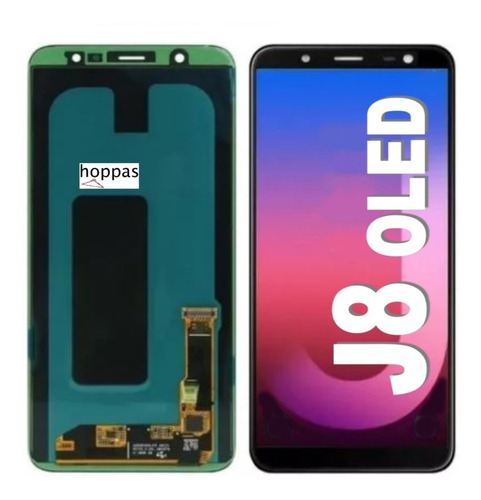 Tela Frontal Display Touch Compatível Galaxy J8 J810 Oled