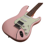 Guitarra Seizi Vintage Budokan Plus Hss Sakura Pink