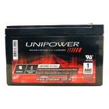 Bateria Selada Unipower Estacionária, Vrla, 12v, 9ah Up1290