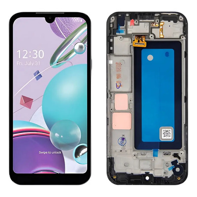 T Pantalla Lcd Táctil Y Marco Para LG K31/aristo 5/lm-k300