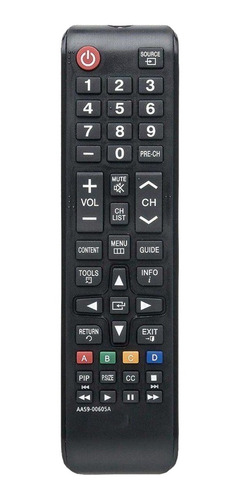 Controle Para Tv Samsung Lcd Led Tecla Menu Futebol 