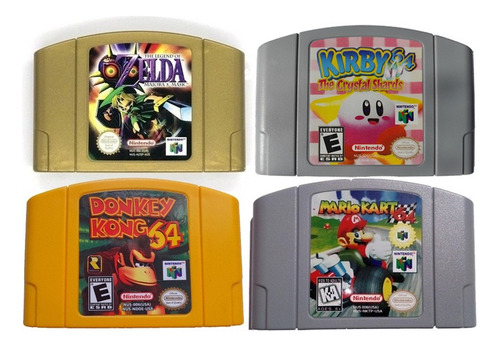 Zelda Majoras + Mario Kart + Donkey64 + Kirby 64 R-pr0