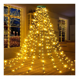Corona Led Brillante Para Árbol De Navidad 2023 Con 400 Luce