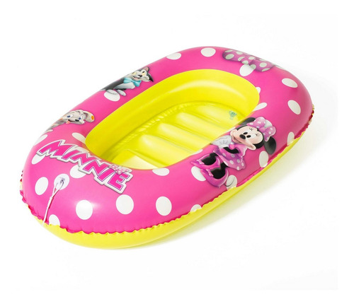 Flotador Bote Lancha Minnie Mouse Disney Bestway 91083
