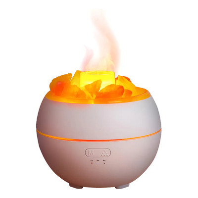 Humidificador Difusor Aromaterapia Volcan Lujo Aire Sala Color Blanco