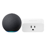 Alexa Amazon Smart Plug + Echo Dot (4 Geração) Preto