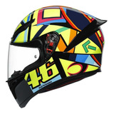 Casco Cerrado Agv K-1 E2205 Top-soleluna 2017  Ama/ngo/az