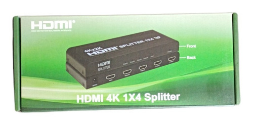 Multiplicador Splitter Hdmi 1x2 Salidas 4k X 2k 3d Promo