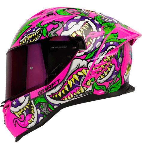 Casco Integral Shaft 598 Gtr Killer Creep Il Fuchsia