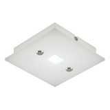 Aplique Pared Techo 1 Luz Cocina Living Con Plaqueta Led