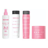 Kit Shampoo + Mascara + Cr De Peinar + Bb Cream Karite Bekim