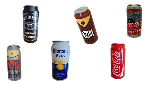 35 Vasos Gigante Lata Cerveza 1 Lt. Varios Modelos Duff