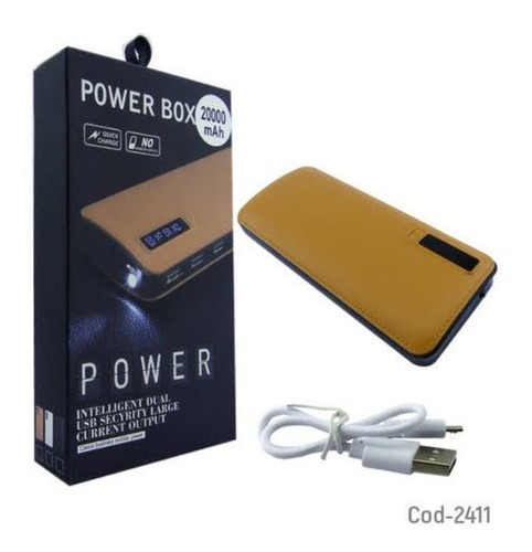 Power Bank 22000mah Recargable Pila Portátil 20 Pzs 