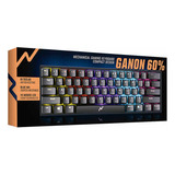 Teclado Mecánico Retroiluminado Noga Ganon 65%