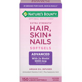 Natures Bounty Advanced Hair Skin & Nails Suplemento