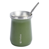 Mate Acero Inoxidable Con Bombilla Lhotse Green