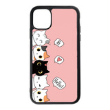 Carcasa Funda Para iPhone 12 Mini Gatitos Diseño 2