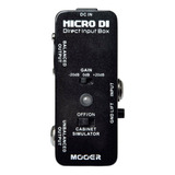 Pedal Efecto Guitarra Mooer Micro Di Caja Directa 