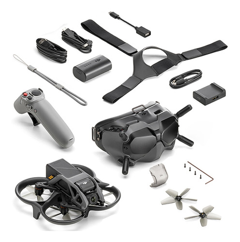 Drone Dji Avata Fly Smart Combo 4k Negro 1 Batería