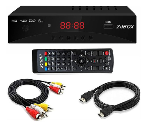 Caja Conversora De Tv Digital, Zjbox Para Hdtv Analógica1080