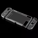 Carcasa De Silicona Transparente Para Nintendo Switch
