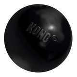 Kong Ball Juguete Pelota Ch Resistente Extreme Con Agujero Color Negro