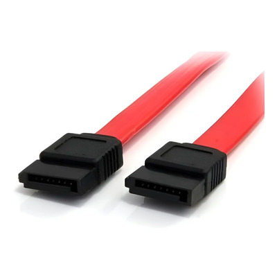 Cable SATA StarTech.com 45cm Rojo Conectores Macho Disco Duro Quemador | MercadoLibre