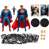 Figuras Pack Superman Vs Superman Earth 3 Dc Mcfarlane Toys