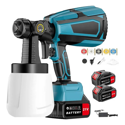 Eléctrico Profesional Pulverizador De Pintura 1000ml 800w | Meses sin interés