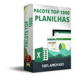 Pacote Top 1000 Planilhas Em Excel