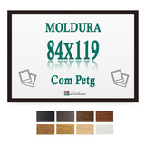 Moldura Para Quadro Poster A0 84x119 Com Petg