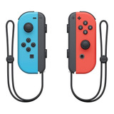 Set De Control Joystick Inalámbrico Nintendo Switch Joy-con (l)/(r) Neón Rojo Neón Y Azul Neón